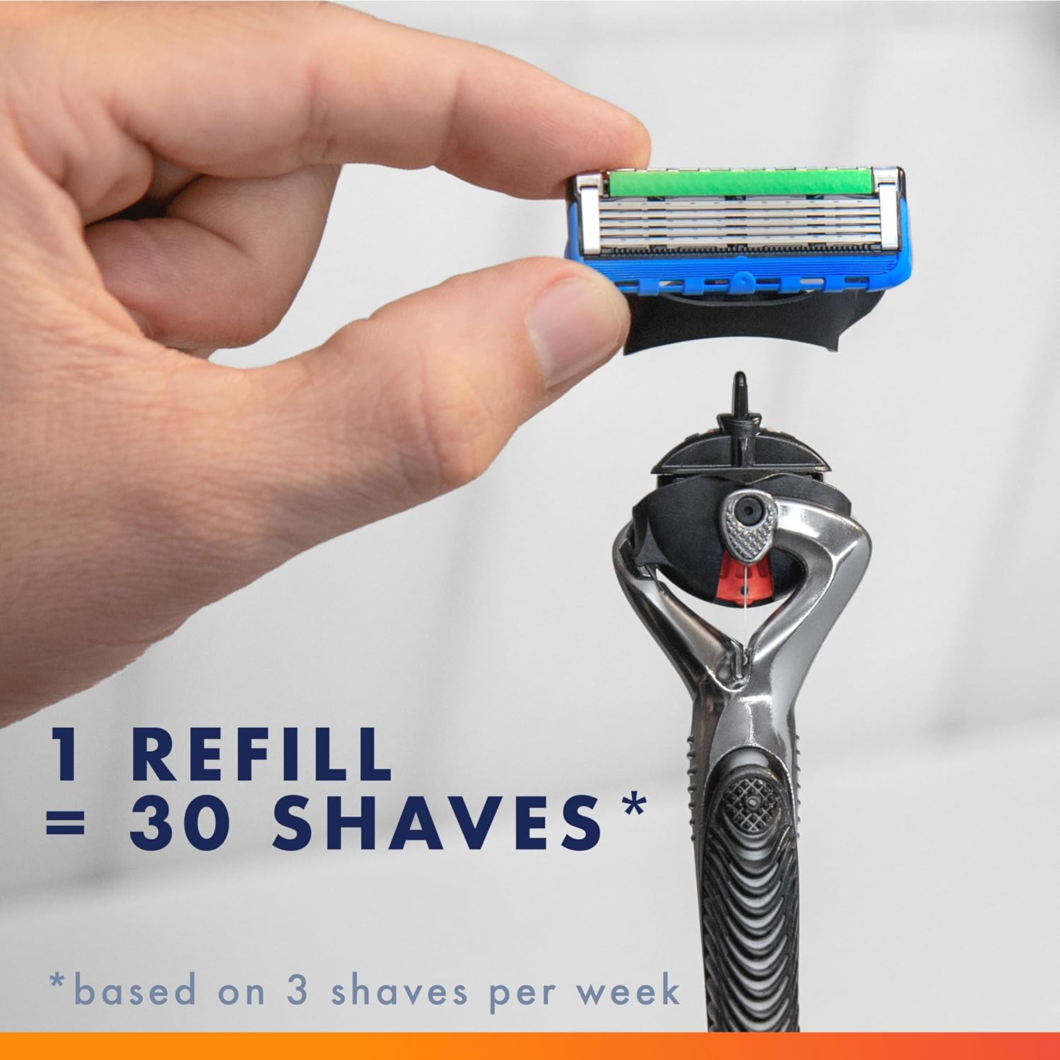 Gillette Fusion ProGlide - Maquinilla de afeitar para hombres, mang...