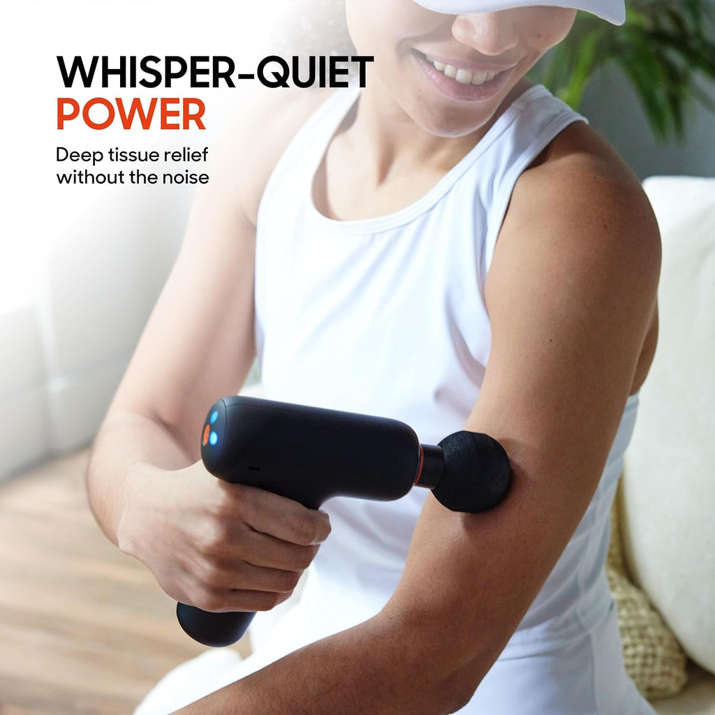 Sharper Image PowerBoost Core Mini pistola de masaje [versión 2026]...