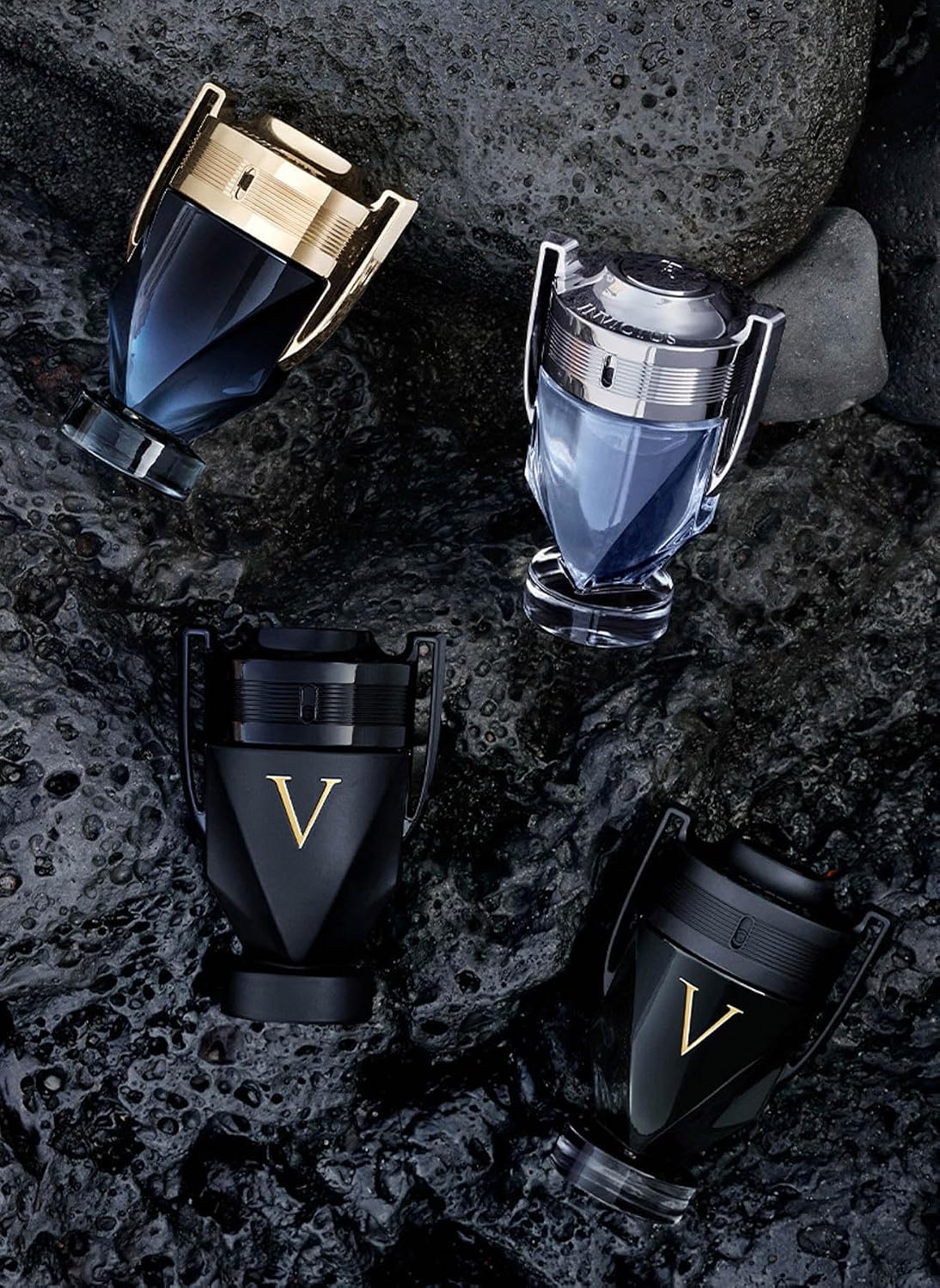 Rabanne Invictus Eau de Toilette - Colonia acuática amaderada de la...