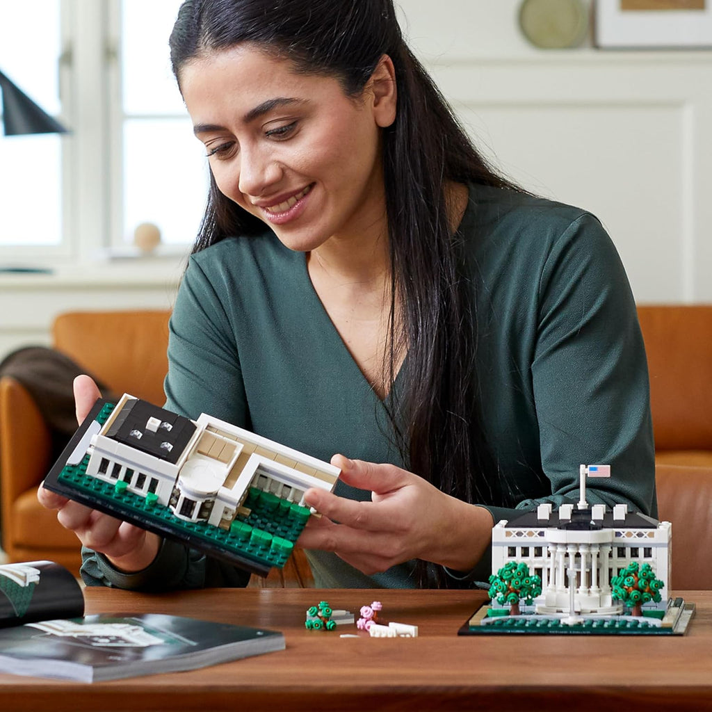 LEGO Colección de arquitectura: The White House 21054 - Kit de cons...