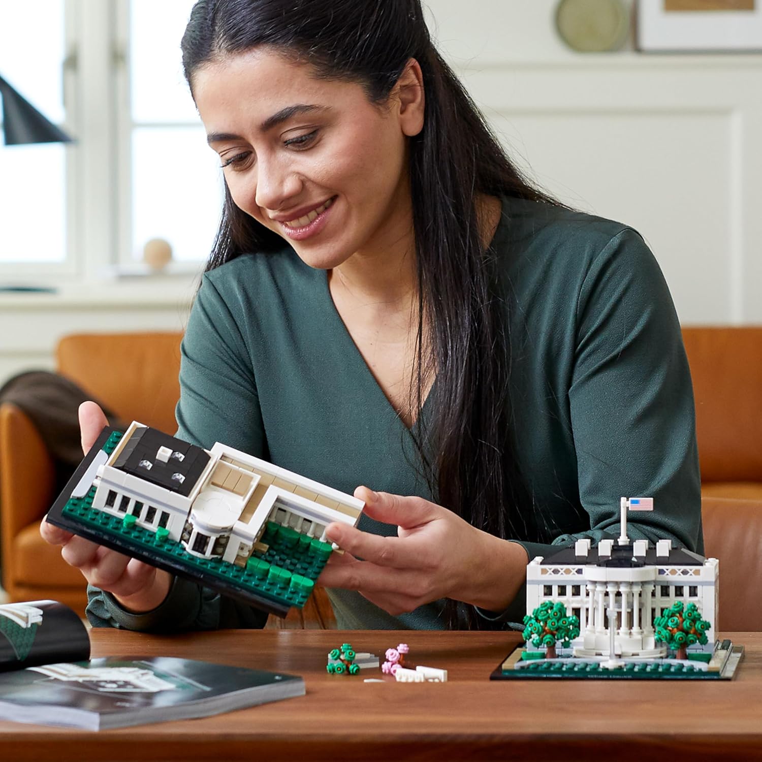 LEGO Colección de arquitectura: The White House 21054 - Kit de cons...