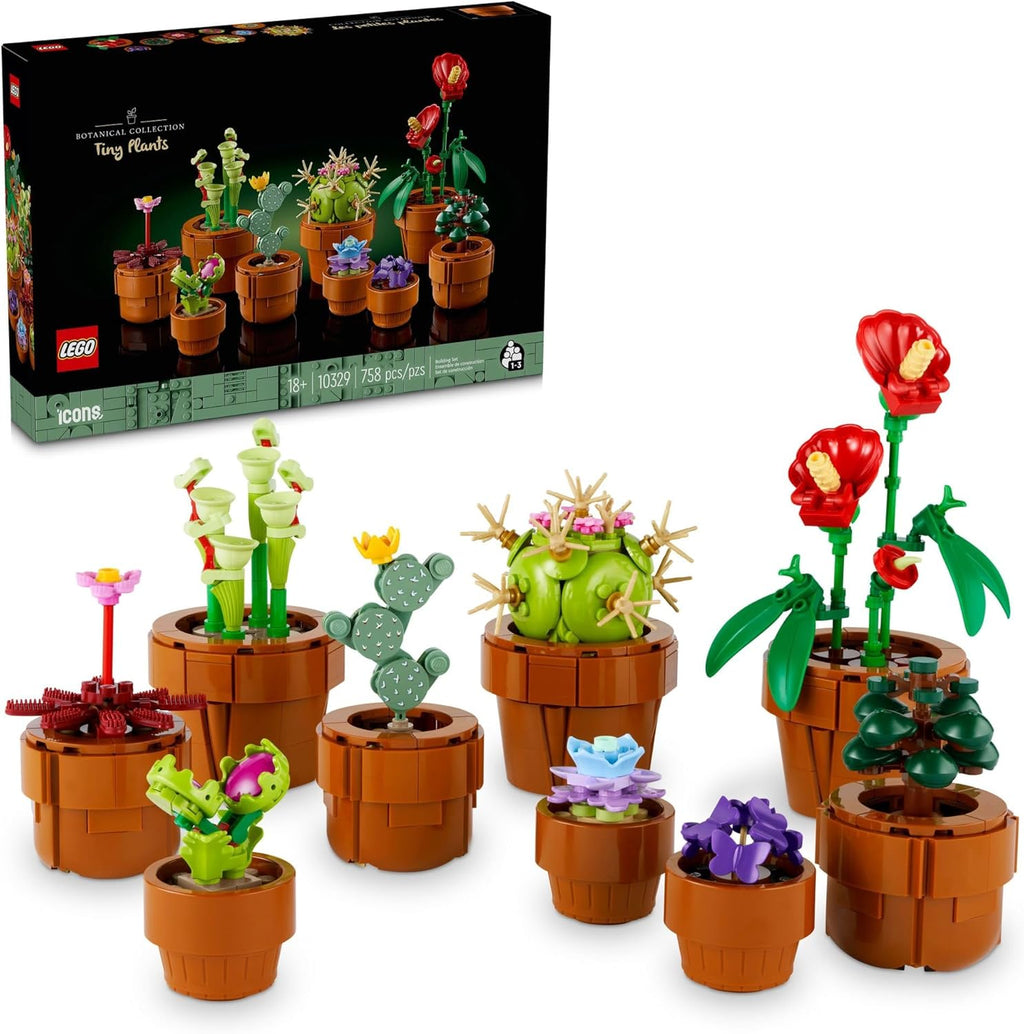 LEGO Botanicals Plantas Pequeñas - Juego de construcción de plantas...