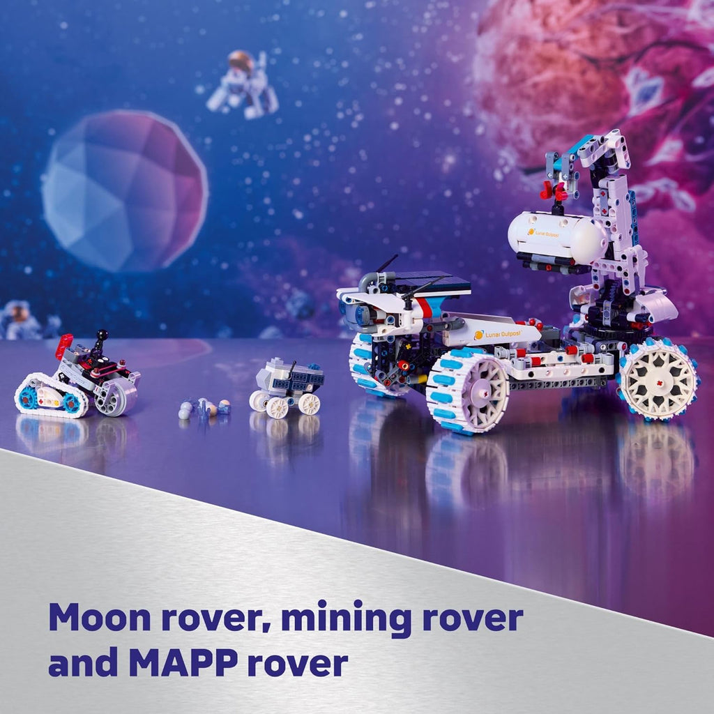 LEGO Technic Lunar Outpost Moon Rover - Juguete de construcción de...