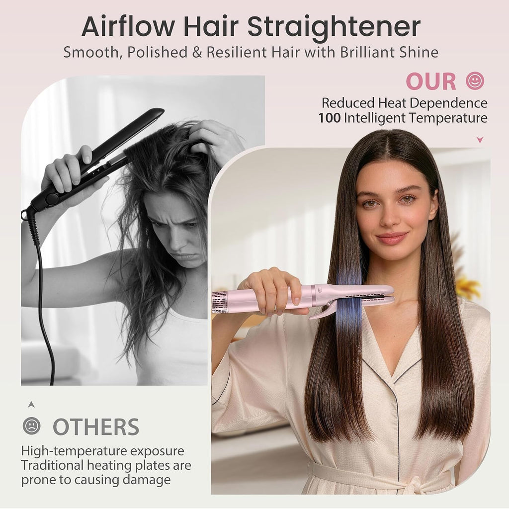 Juego de cepillo 8 en 1 para peinar el cabello y secador de pelo, s...