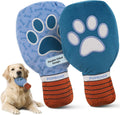PUPROAR Juguete para perros de pickleball, divertida paleta de felp...