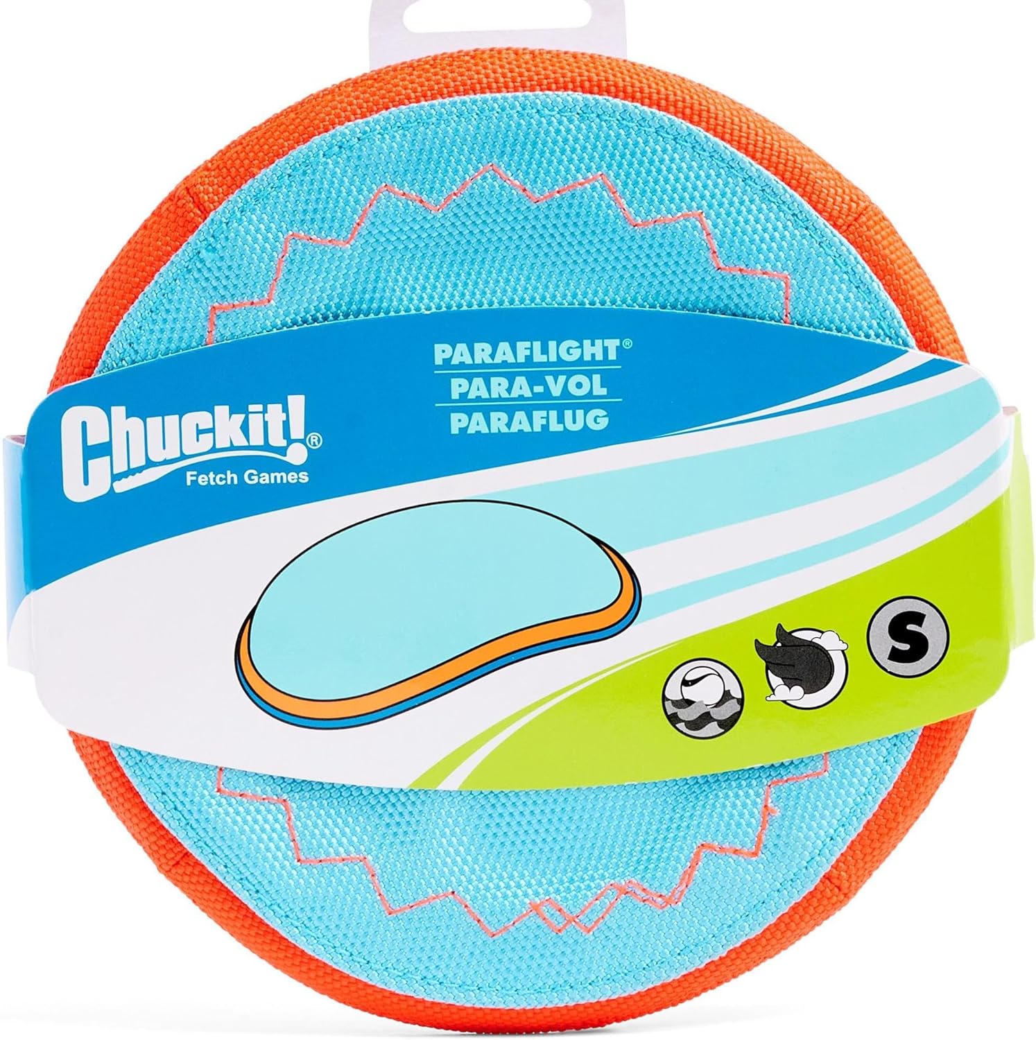 Chuckit! Paraflight - Juguete de disco volador para perro, volante...