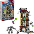 LEGO Marvel Spider-Man vs. Mysterio: The Daily Bugle Building Toy -...