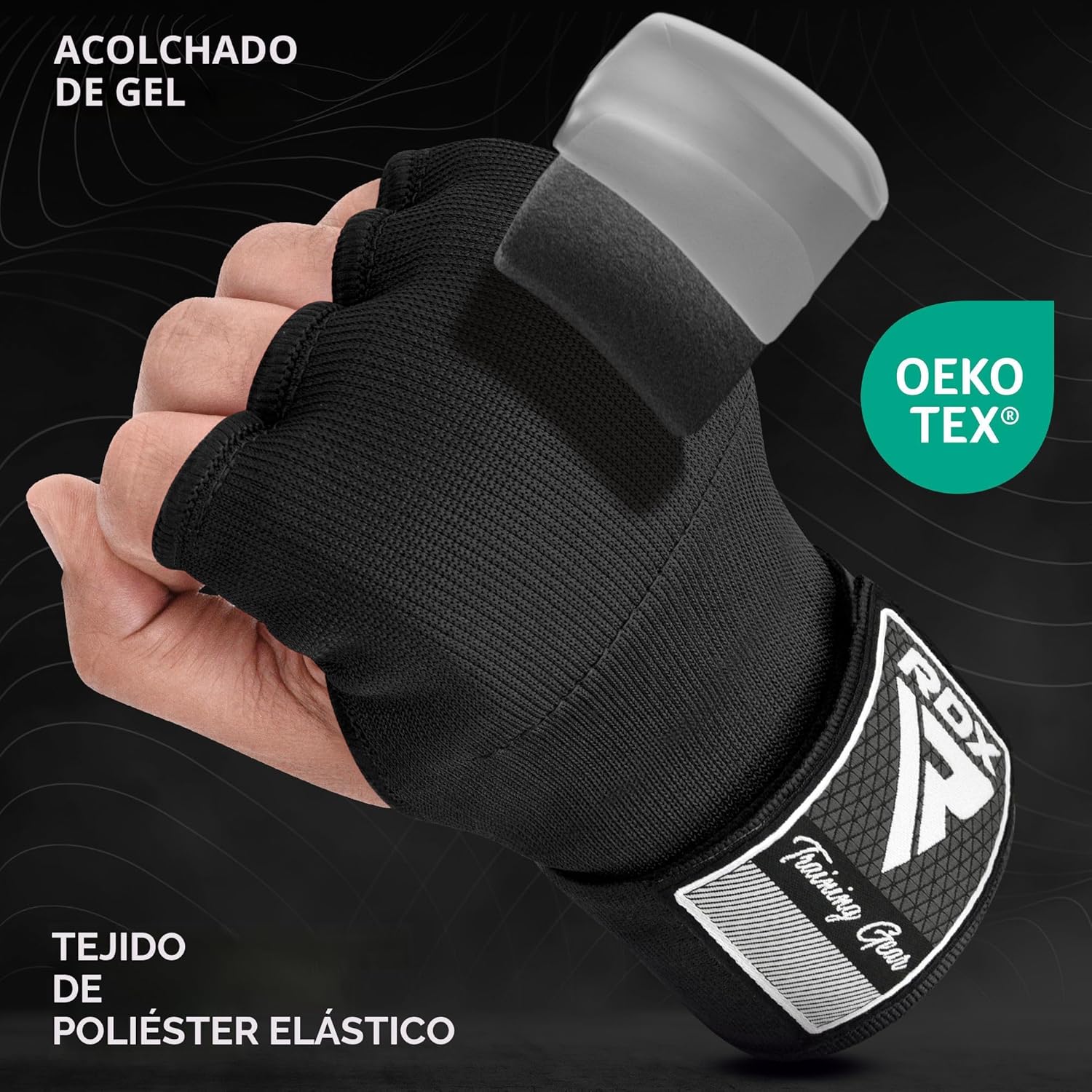 RDX - Guantes de boxeo con acolchado de gel, para hombres y mujeres...