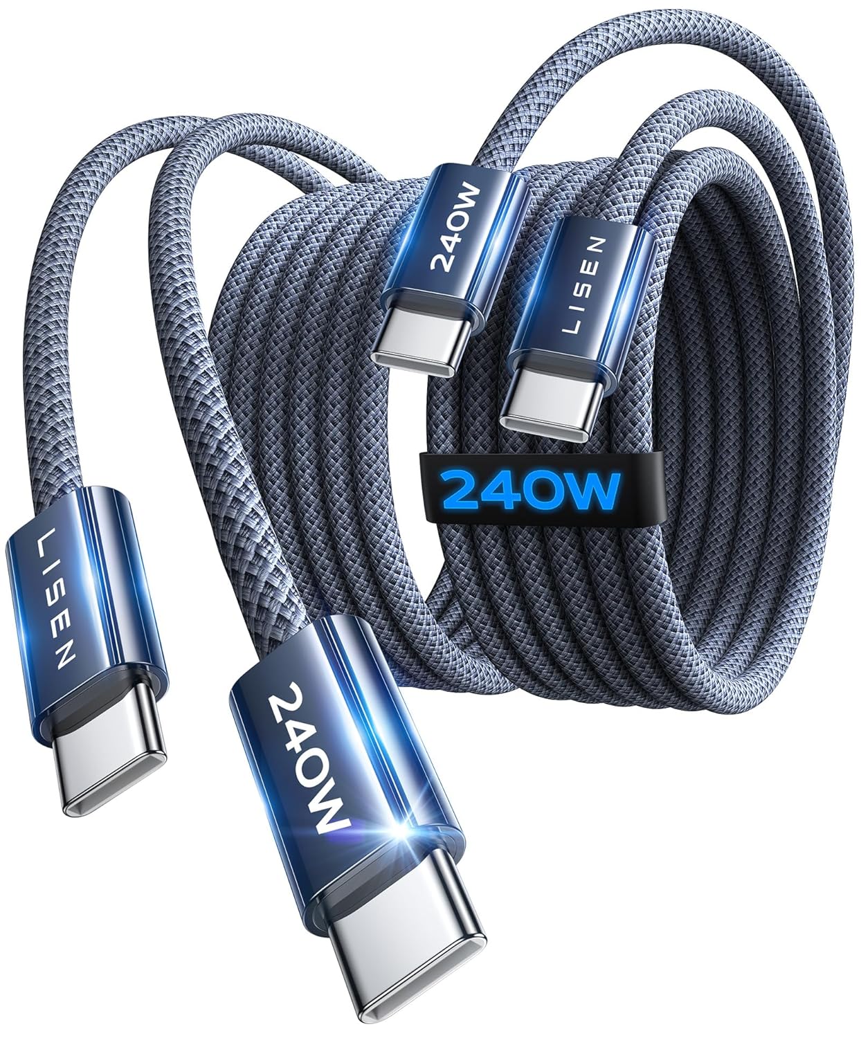 LISEN para Apple iPad Cargador de Carga Rápida 240W Cable USB C par...