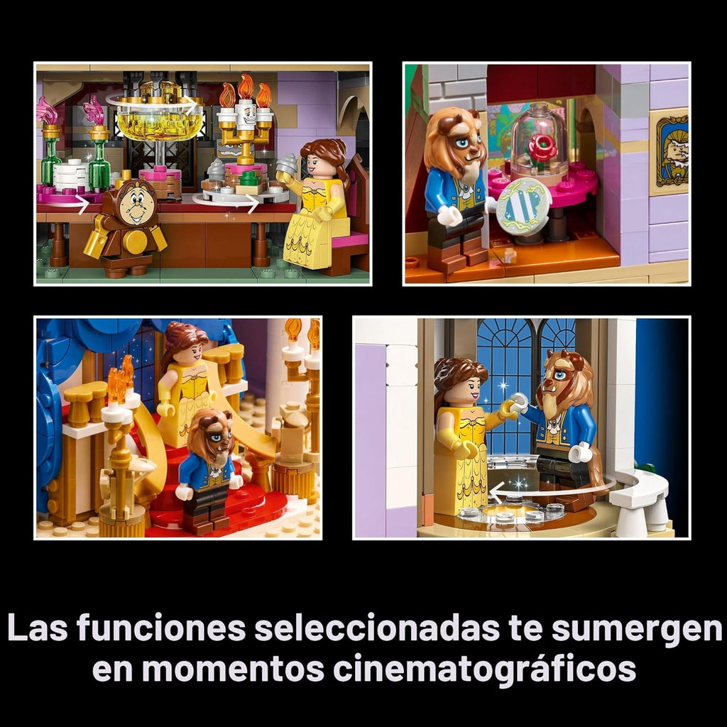 LEGO Juego de construcción del castillo de la princesa de Disney, L...