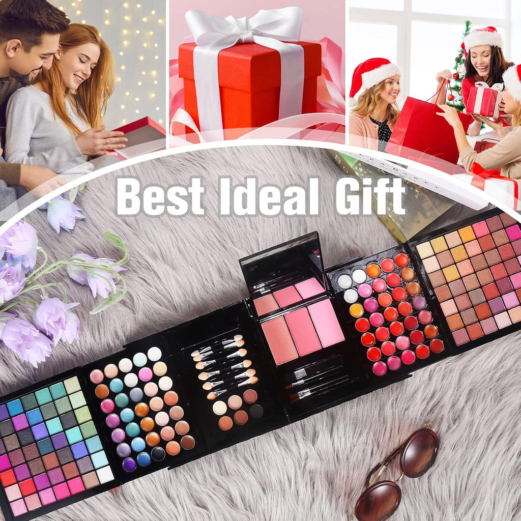 Kit de maquillaje profesional de 177 colores para mujeres y niñas,...