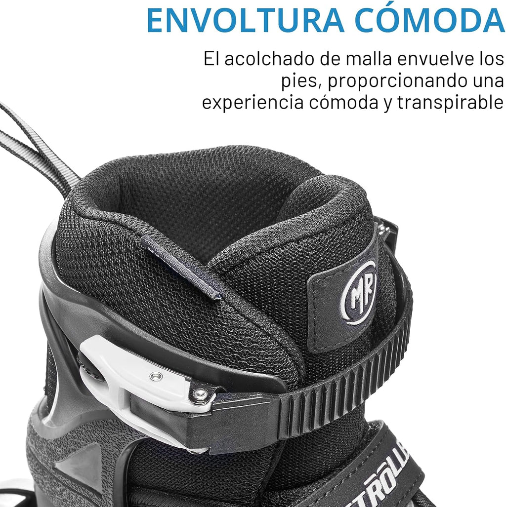 METROLLER Patines en línea adultos para hombres, mujeres y adolesce...