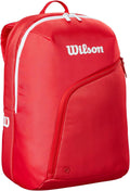 WILSON Tour Padel Mochila - Capacidad para 1 pala de pádel, rojo\/b...