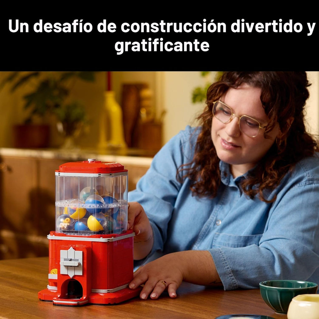 LEGO Ideas Minifigure - Juego de construcción de máquinas expendedo...