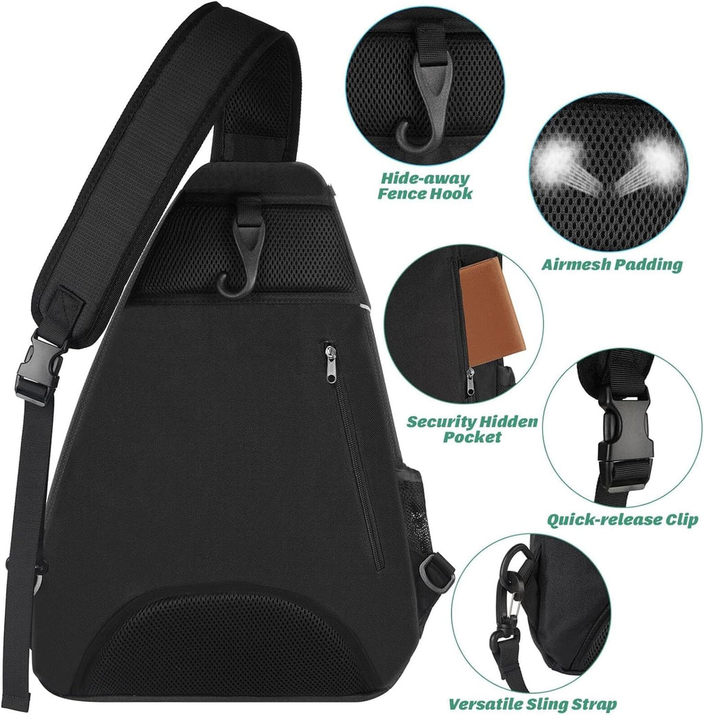 Ytonet - Bolsa de tenis, mochila de tenis para colgarse, bandolera...
