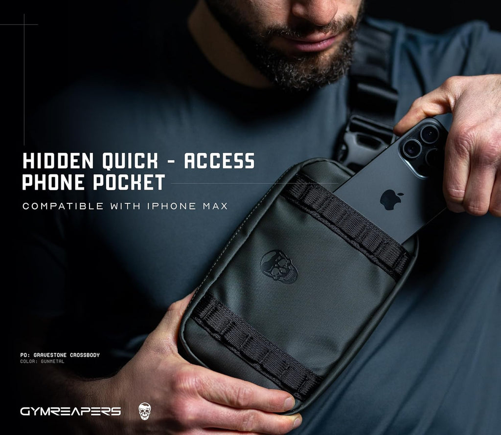 Bolsas Cruzadas Pequeñas de Viaje Gymreapers para Hombres y Mujeres...