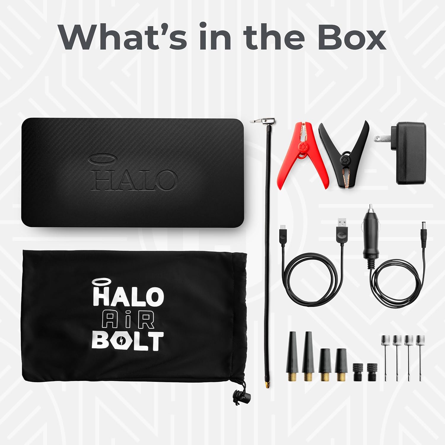 HALO Bolt Air 58830 Arrancador de Batería Portátil para Automóvil |...