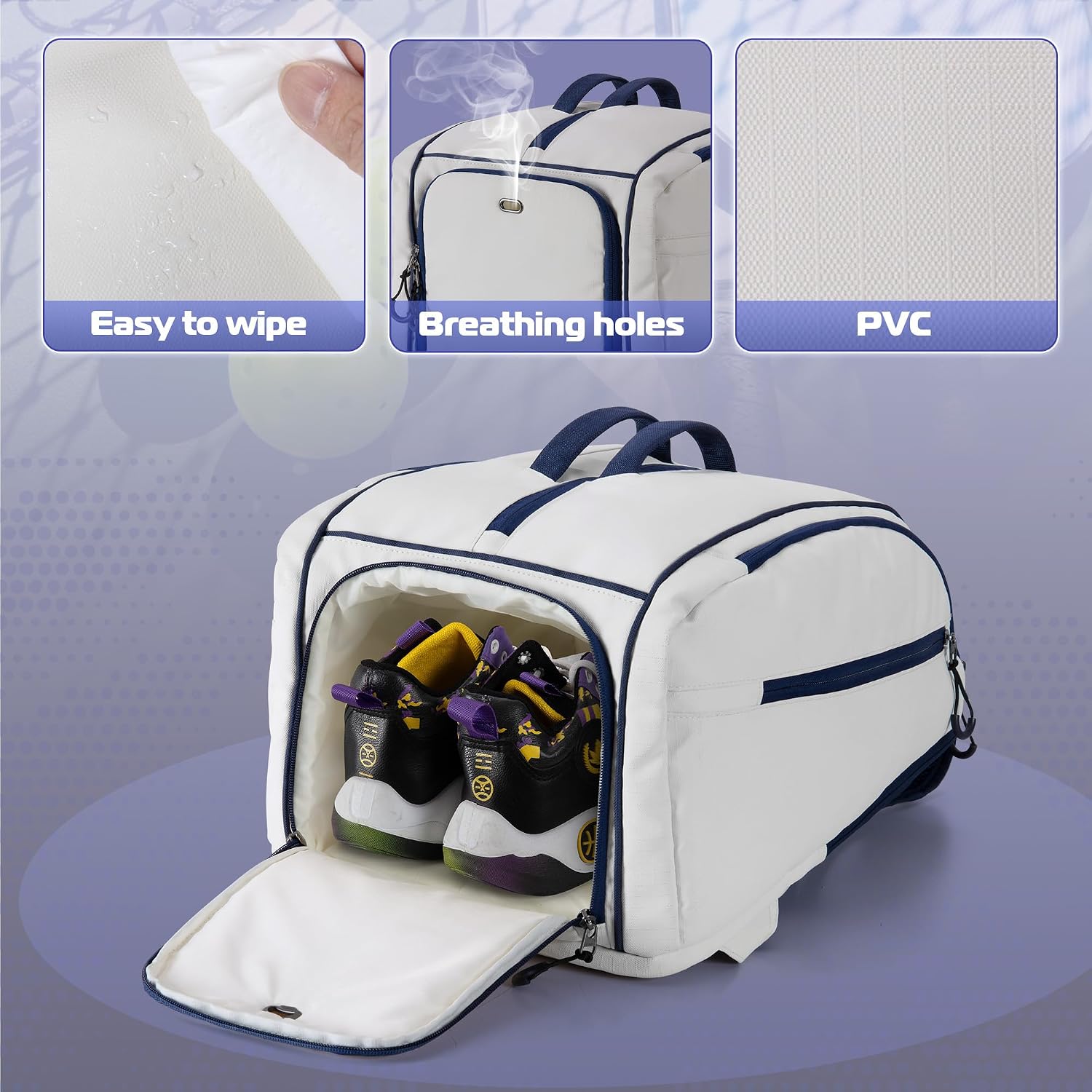 Mochila de Pickleball Smasrob, para 4 palas de Pickleball, mochila...