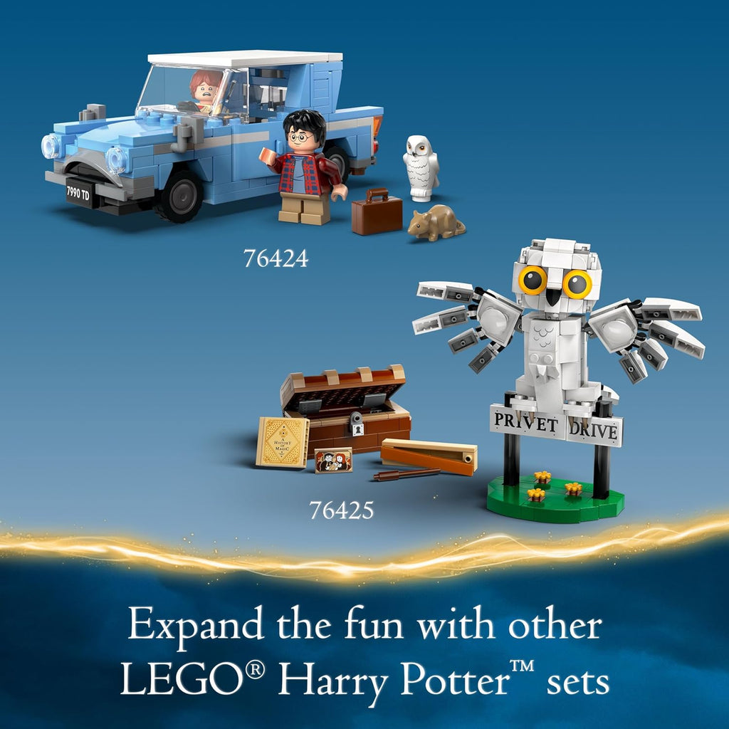 LEGO Harry Potter Flying Ford Anglia, juguete para construir con 2...