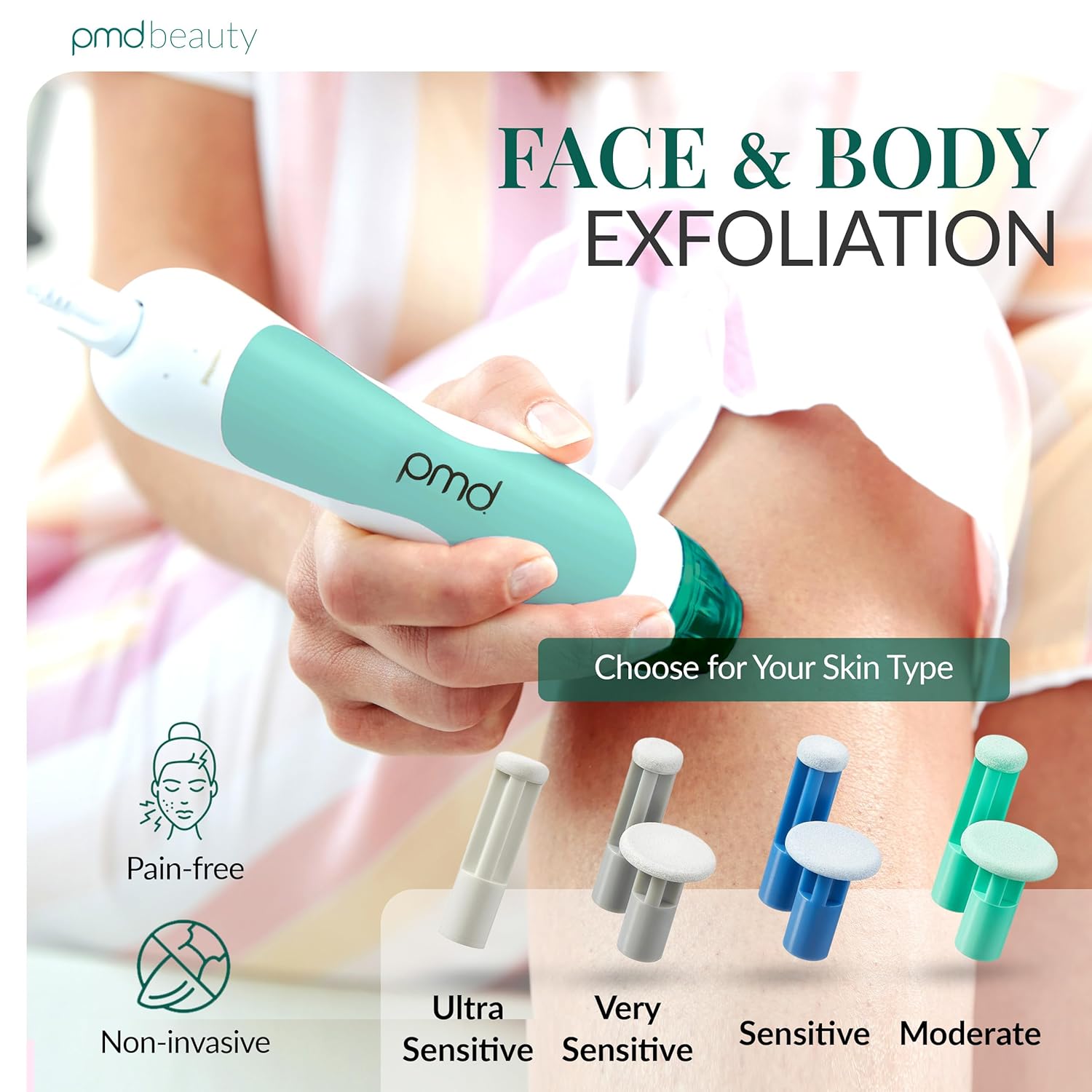 PMD Beauty Personal Microderm Classic - Uso en el hogar, herramient...