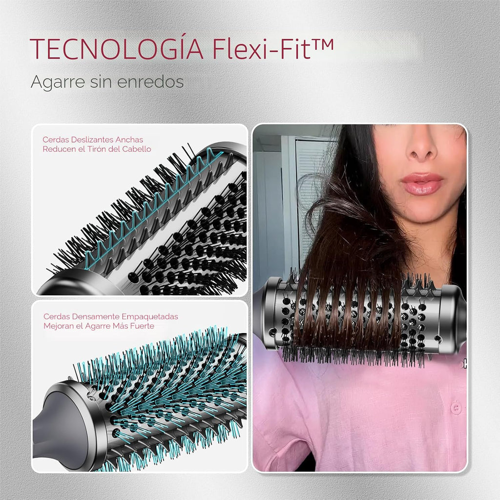 TYMO Cepillo Térmico Rizador - STYLUX Voluminizador Blowout de 1.7...