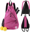 A11N SPORTS Bolsa de Pickleball, Bandolera Reversible con Correa Cr...