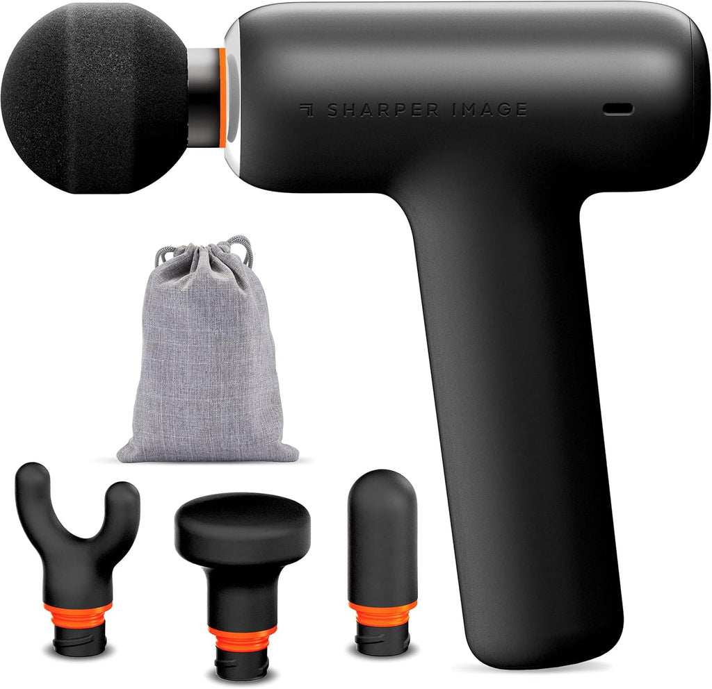 Sharper Image PowerBoost Core Mini pistola de masaje [versión 2026]...