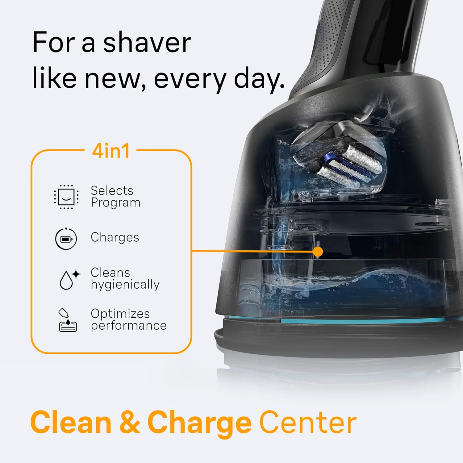 Braun Maquinilla de afeitar eléctrica para hombres Serie 5, afeitad...