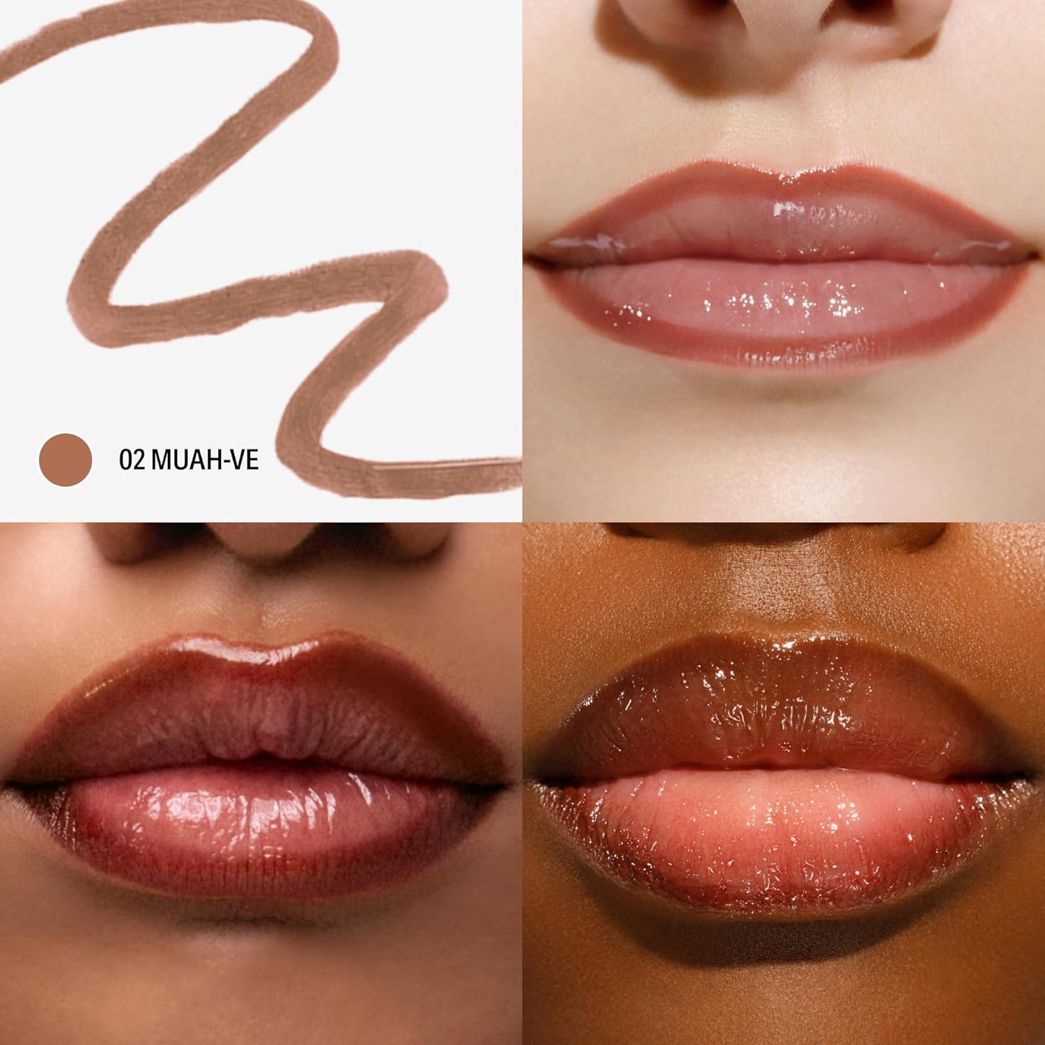 Sacheu Lip Liner Stay-N - Delineador de labios de tatuaje desprendi...