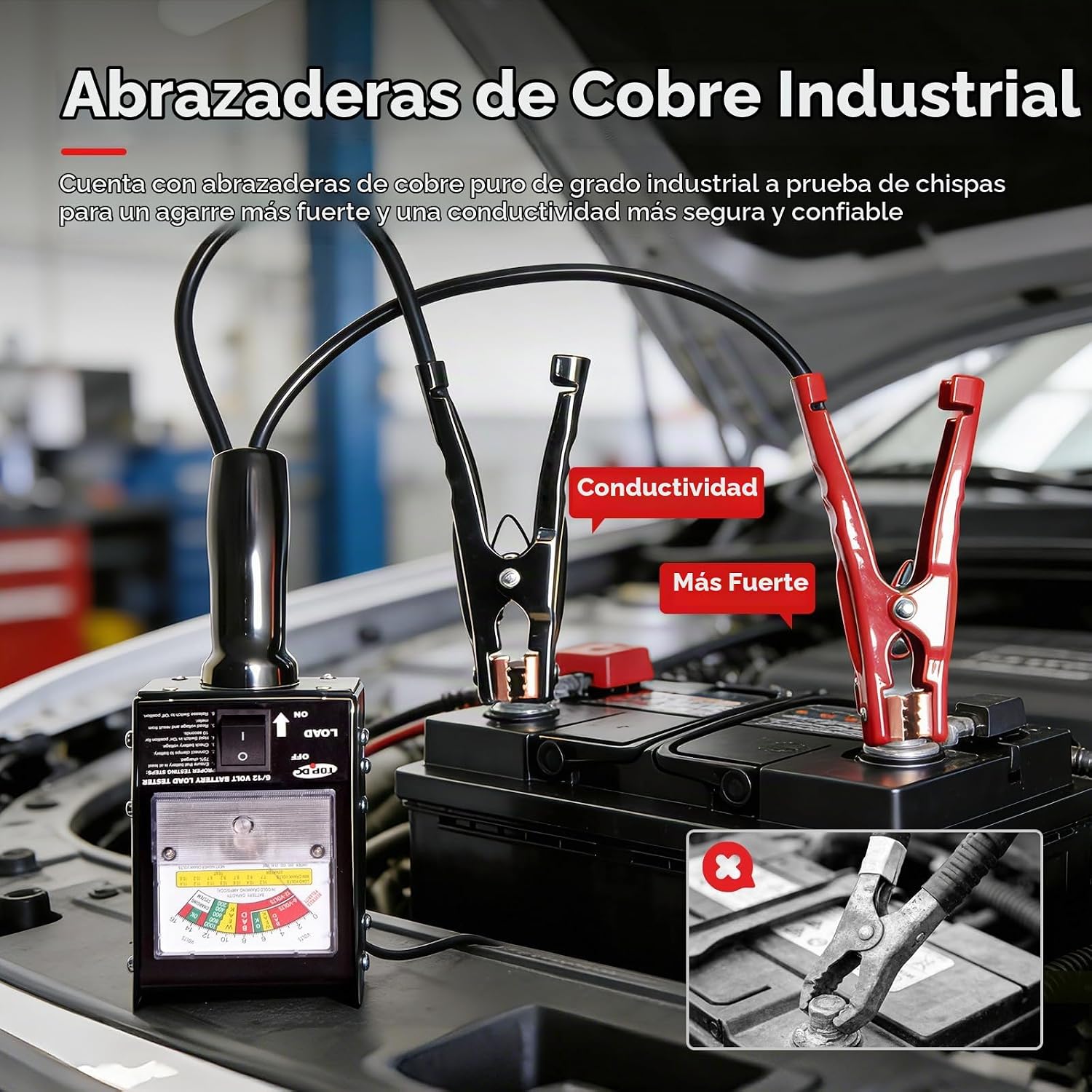 TOPDC 3181 Pro - Probador de carga de batería de alta resistencia d...