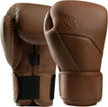 Hayabusa Guantes de boxeo de cuero E1 para hombres y mujeres, prote...