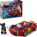 LEGO Marvel Spider-Man Car vs Lobezno venomizado juguete de constru...