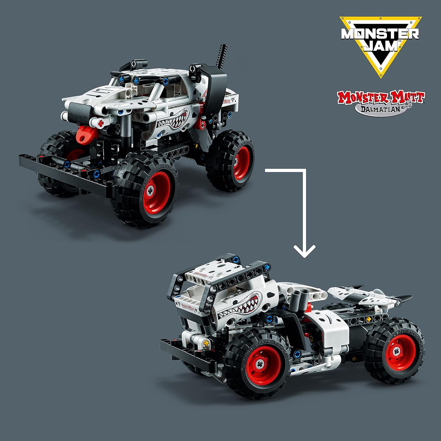 LEGO Technic Monster Jam Monster Mutt Dalmatian, juguetes de carrer...