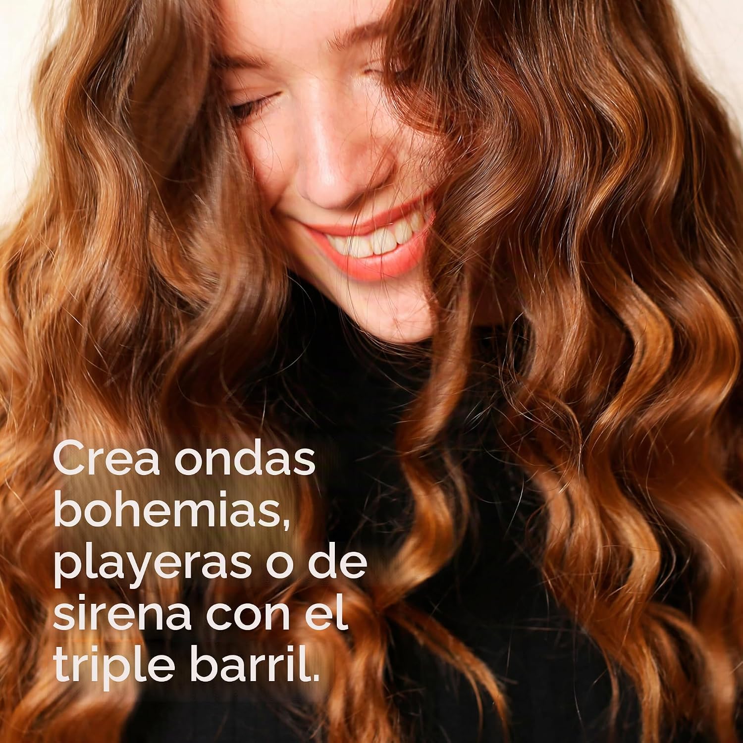 INFINITIPRO by Conair - Rizador de 3 barriles, ondulador de pelo, c...