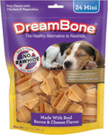 DreamBone Mini masticables, hechos con sabor real a tocino y queso,...
