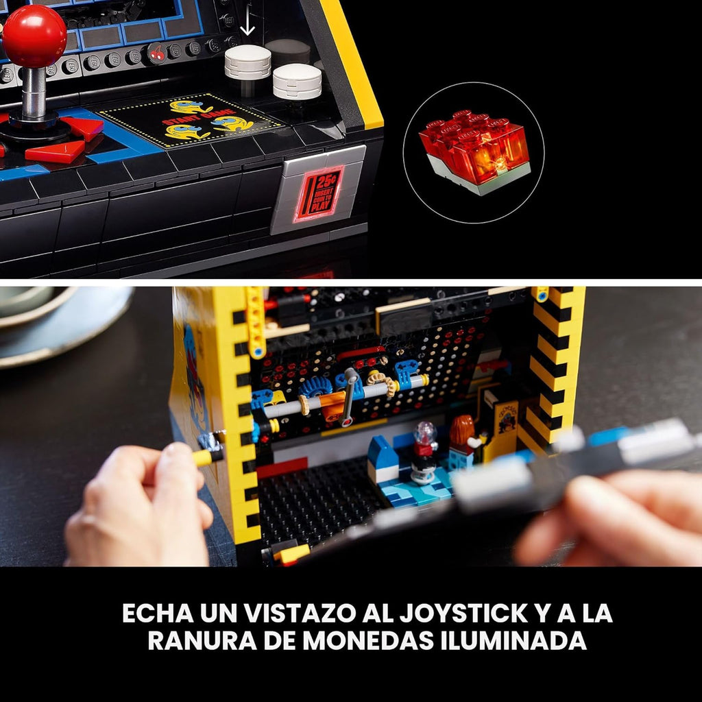 LEGO Icons PAC-Man Juegos de Construcción Arcade para Adultos - Dec...