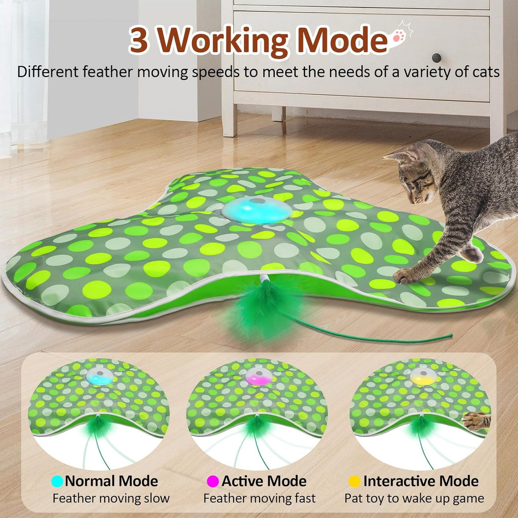 Sofolor Juguete interactivo para gatos, juguetes automáticos para g...