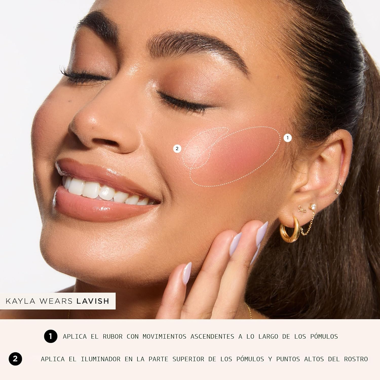 Tarte Rubor de arcilla amazónica de 12 horas, pigmento mineral tran...