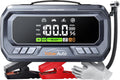 YaberAuto Arrancador de salto 12 en 1 con compresor de aire 8000A 1...