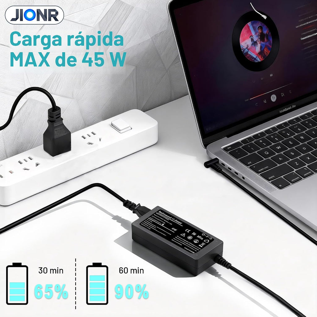 Cargador de repuesto para portátil HP Elitebook x360 Pavilion Spect...