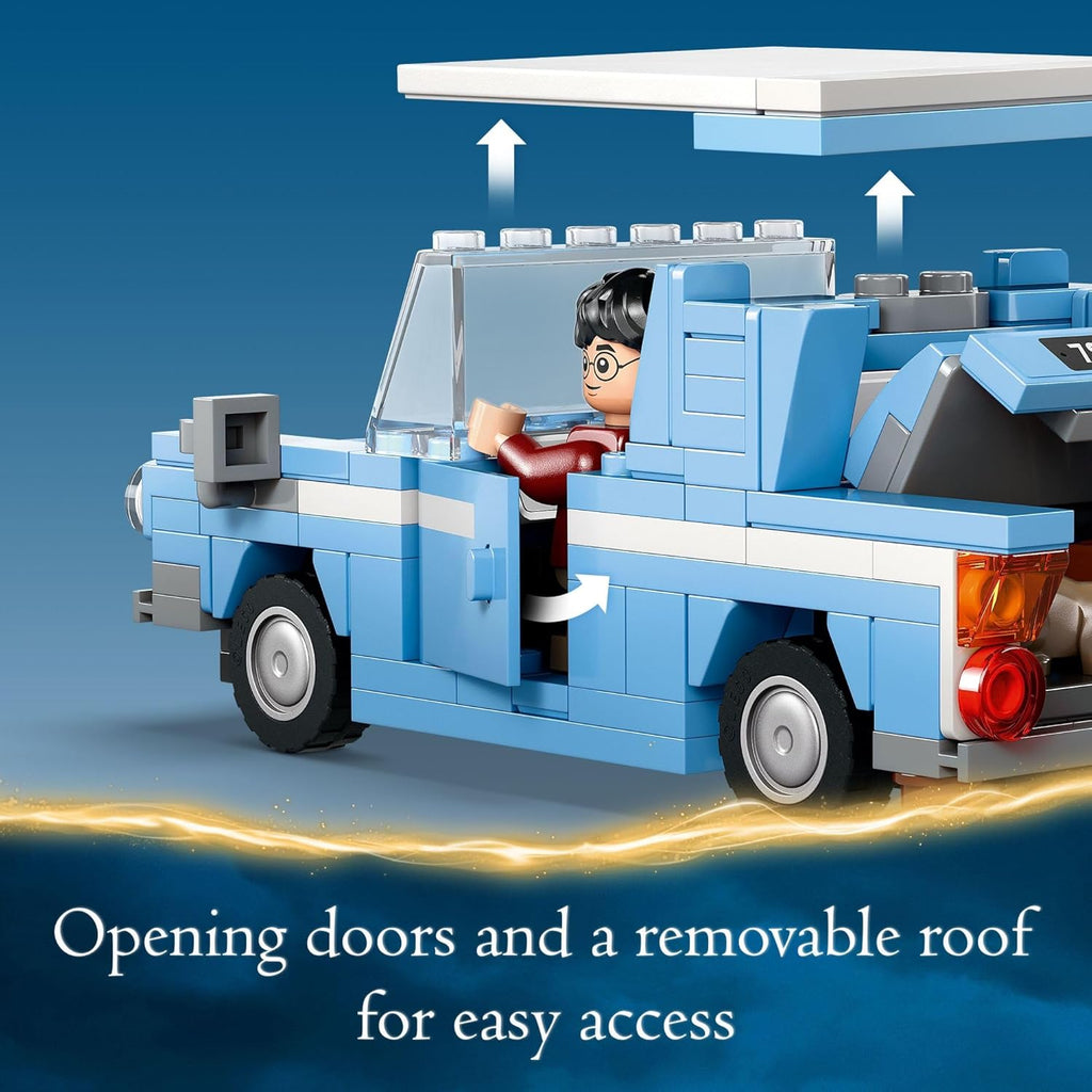 LEGO Harry Potter Flying Ford Anglia, juguete para construir con 2...