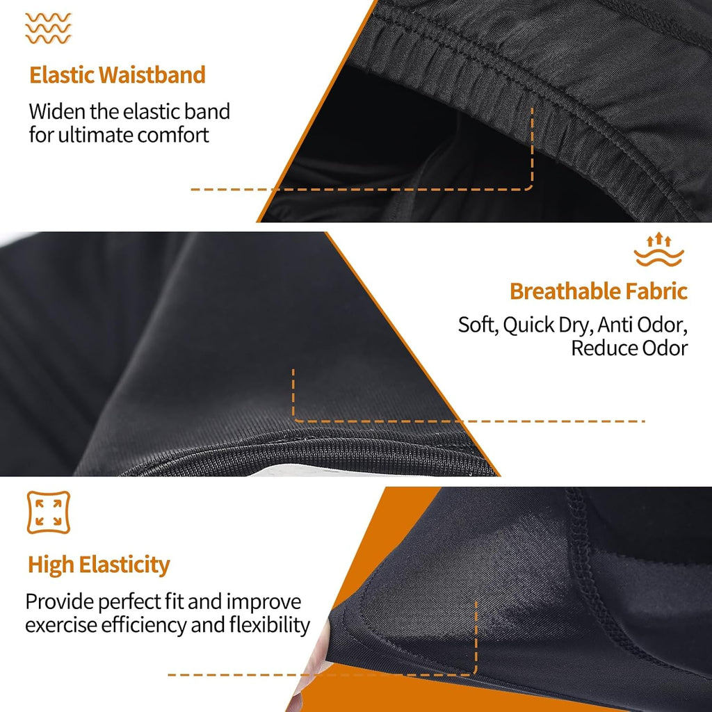 YWRider Pantalones cortos protectores de cadera acolchados con crem...