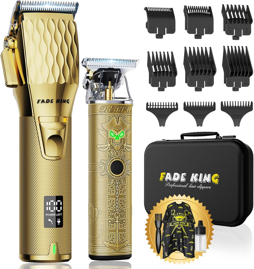 FADEKING® Cortapelos profesionales para hombres \u2013 Cortadora de...