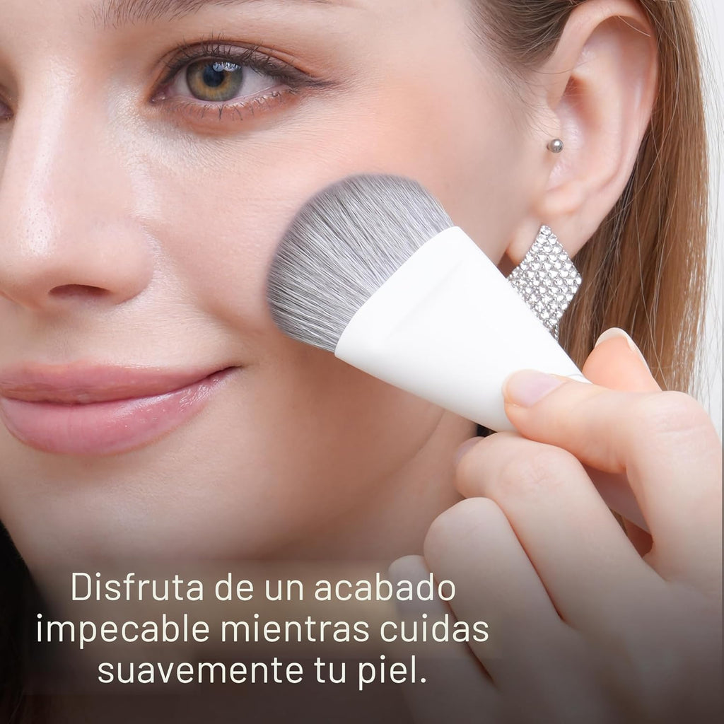VYNESTRA Juego de 30 brochas de maquillaje de grado profesional con...