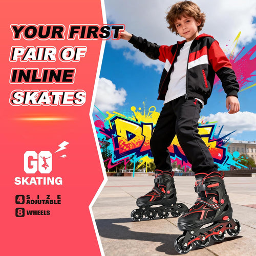 2PM SPORTS - Patines en línea ajustables Torinx verde para niños, p...