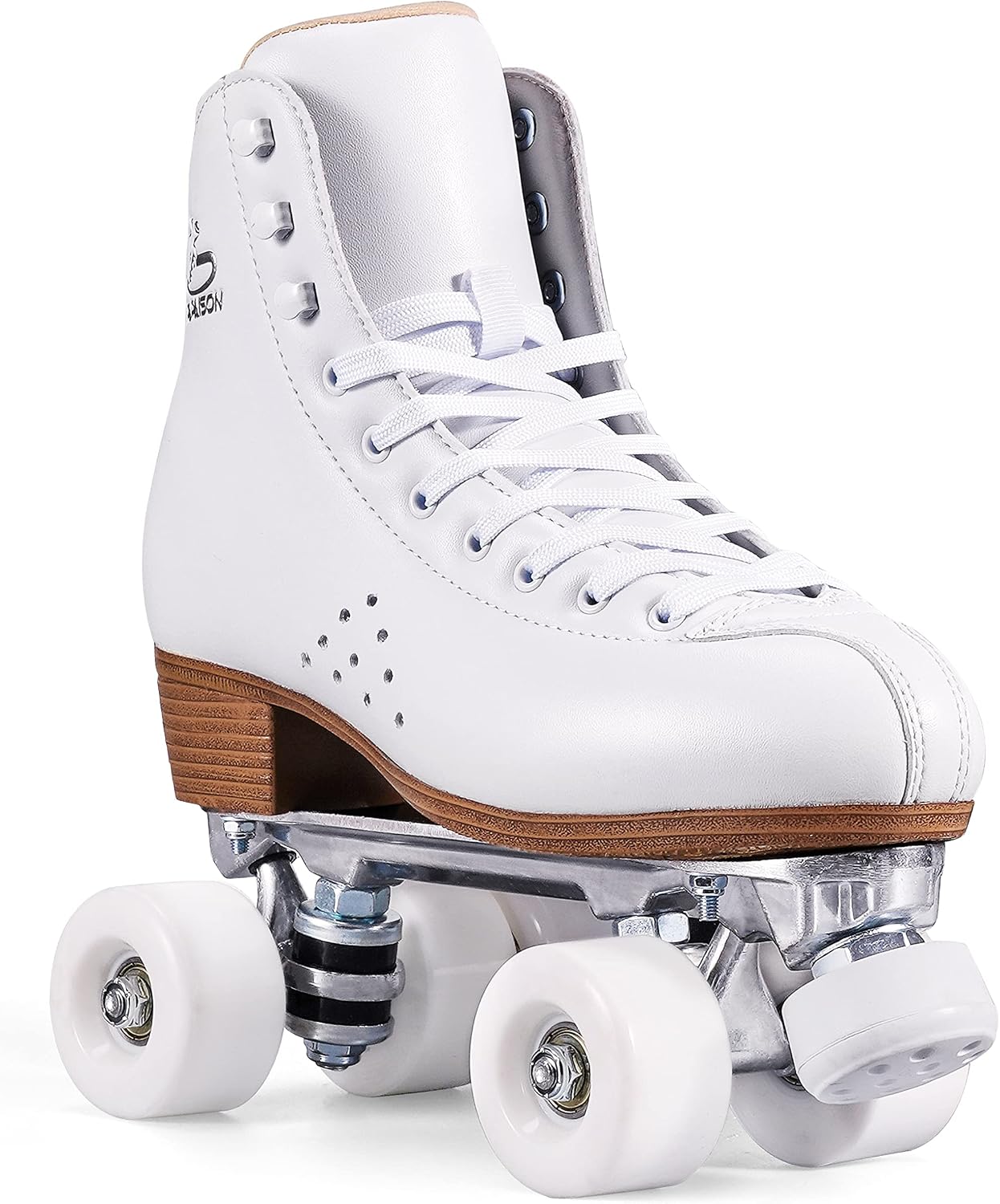 PAPAISON Patines de ruedas para mujeres y hombres, de lujo de 2 cap...