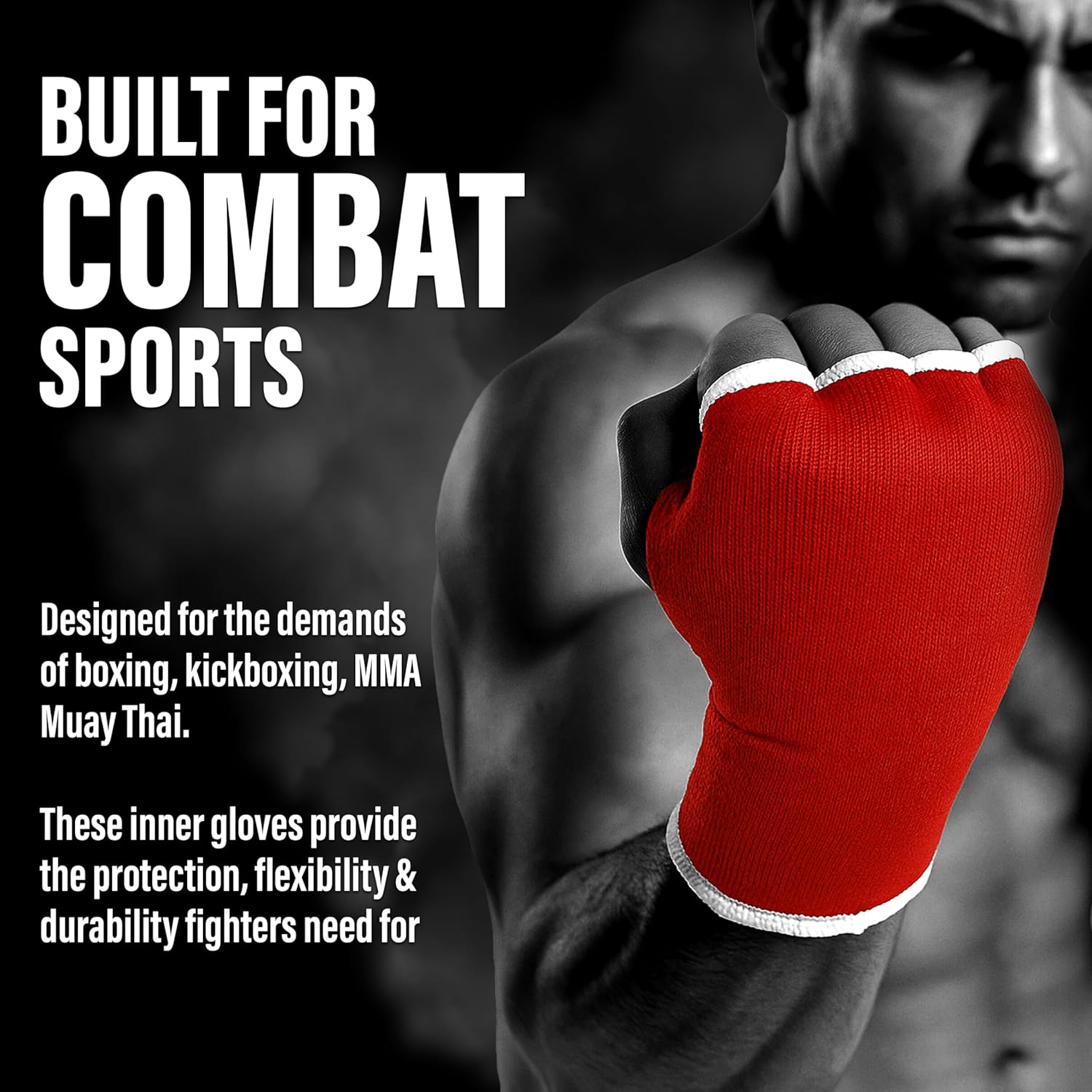 DXM SPORTS Guantes interiores de boxeo \u2013 Envolturas de mano el...