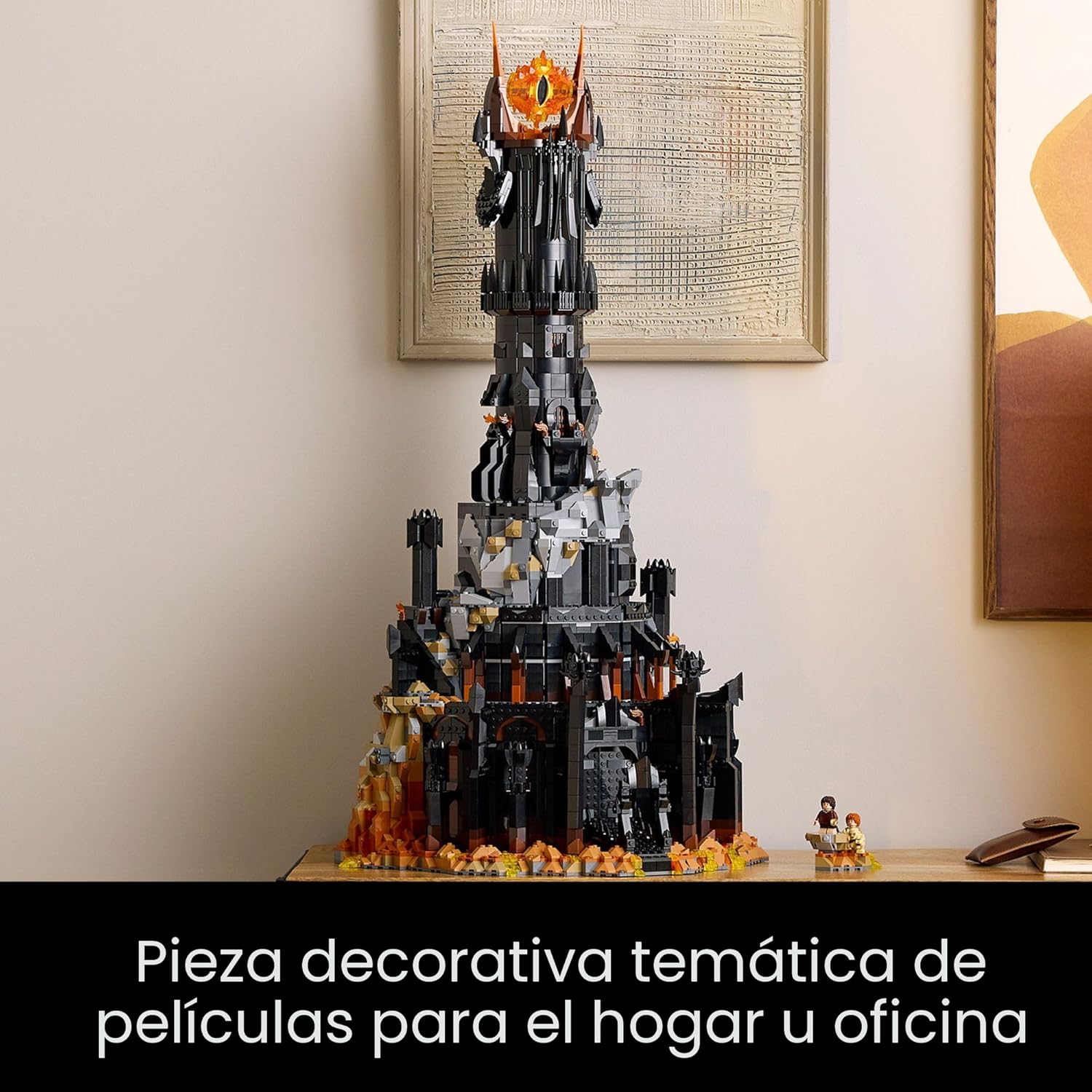LEGO Icons El señor de los anillos Barad-dûr - Juego de construcció...