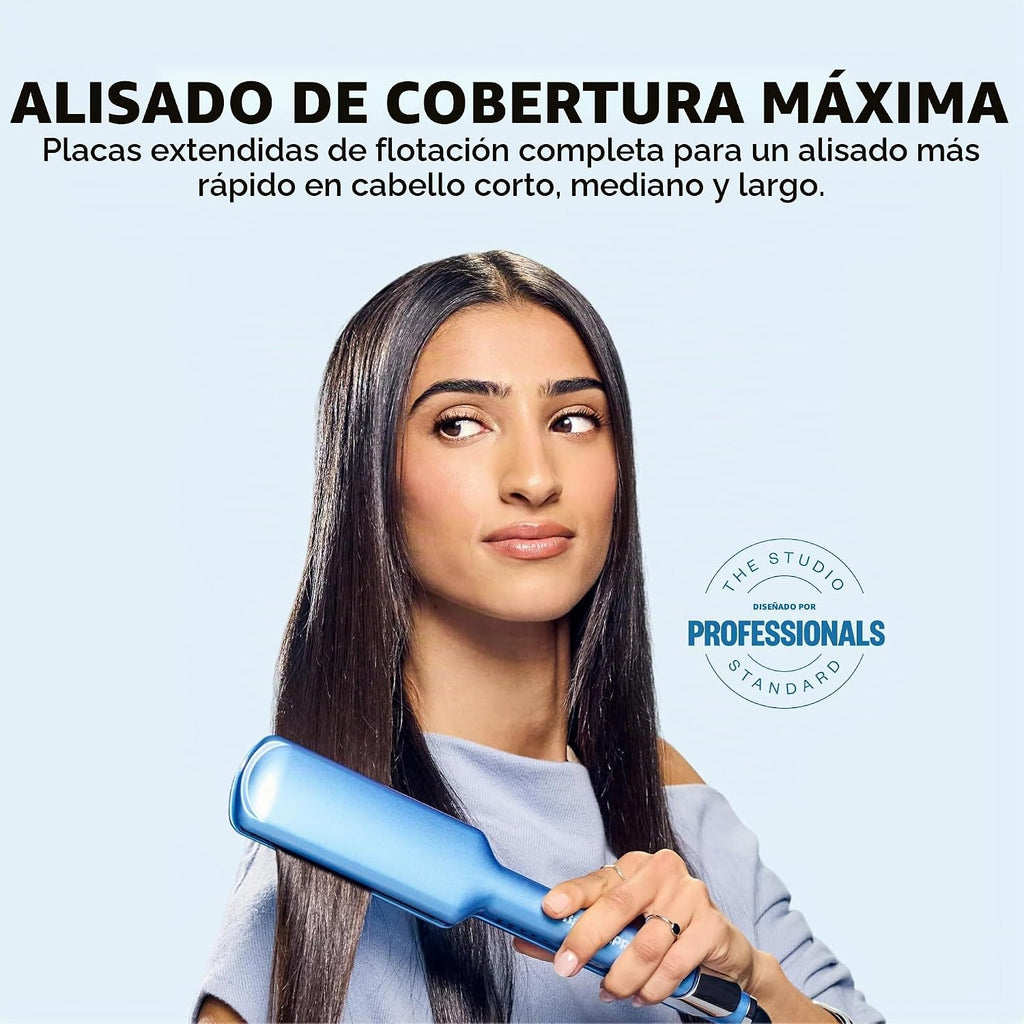 Plancha de pelo ultra elegante BabylissPRO Nano Titanium, plancha p...