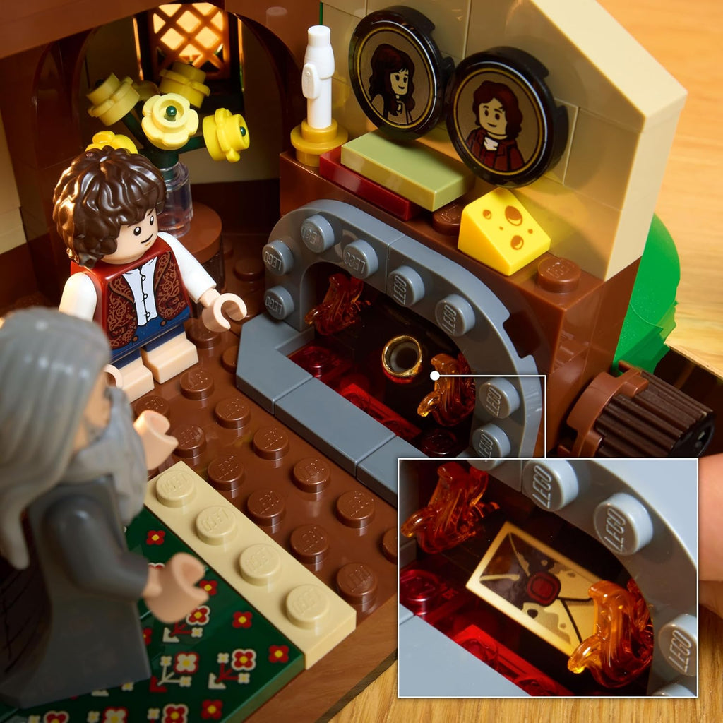 LEGO Icons El Señor de los Anillos: El Conjunto de Construcción de...